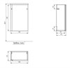 Тумба MODUO 40 SZ-MOD-MO40/Wh - фото 47740