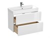 Тумба MODUO SLIM 80 SZ-MOD-MO80Sl/Wh - фото 47791