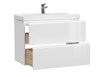 Тумба MODUO SLIM 80 SZ-MOD-MO80Sl/Wh - фото 47792