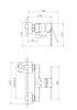 Смеситель BRASKO BLACK для душа A63109 - фото 48528
