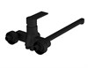 Смеситель для ванны BRASKO BLACK с длинным изливом A64092 - фото 48607