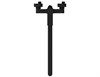 Смеситель для ванны BRASKO BLACK с длинным изливом A64092 - фото 48610