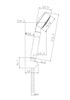 Комплект для ванны и душа SMART 2 в 1 (SMART + CARI) A64511 - фото 48779