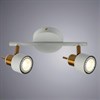 Спот настенный Arte Lamp A1906PL-2WH ALMACH под лампы 2xGU10 40W A1906PL-2WH - фото 49379