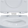 Унитаз BERGES подвесной PUMA XL Rimless 55 см, сиденье дюропласт Toma Slim SO, микролифт, быстросъем 82126 - фото 58102