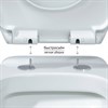 Унитаз BERGES подвесной  ALBIT S Rimless 52 см, сиденье Optim SO, микролифт, быстросъем 82146 - фото 58196