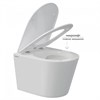 Унитаз подвесной BERGES VITA Rimless 49 см, сиденье дюропласт, микролифт, быстросьем 82255 - фото 58268