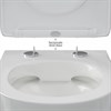 Унитаз подвесной BERGES VITA Rimless 49 см, сиденье дюропласт, микролифт, быстросьем 82255 - фото 58270