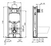 Система инсталляции для унитазов Ideal Standard ProSys Eco Frame 2.0 R046367 R046367 - фото 58299