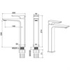 Смеситель для раковины Allen Brau Infinity 5.21002-31 18659 - фото 58383