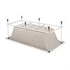 Ванна BERGES акриловая FEYA 170x70 с каркасом 050015 - фото 60580