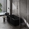 Ванна BERGES акриловая TARI 180х80, черный глянец 052029 - фото 60632