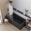 Ванна BERGES акриловая TARI 180х80, черный глянец 052029 - фото 60636