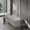 Ванна BERGES акриловая TARI 170x80 с каркасом 050030 - фото 60644