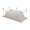 Ванна BERGES акриловая TARI 170x80 с каркасом 050030 - фото 60649