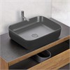Раковина керамическая Vincea VBS-105MA, 500*410*130, накладная, цвет антрацит матовый VBS-105MA - фото 63958