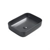 Раковина керамическая Vincea VBS-105MA, 500*410*130, накладная, цвет антрацит матовый VBS-105MA - фото 63959