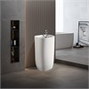 Раковина керамическая Vincea VBS-2P202, 500*460*880, напольная, цвет белый VBS-2P202 - фото 64013