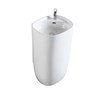 Раковина керамическая Vincea VBS-2P202, 500*460*880, напольная, цвет белый VBS-2P202 - фото 64014