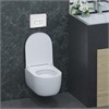 Инсталляция BERGES для скрытого монтажа унитаза NOVUM кнопка D4 Soft Touch, белая 40234 - фото 68480