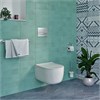 Инсталляция BERGES для скрытого монтажа унитаза NOVUM кнопка F4 Soft Touch, белая 40254 - фото 68572