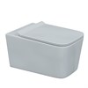 Комплект BERGES для монтажа  подвесного унитаза: инсталляция NOVUM525, кнопка F5 Soft Touch черная, унитаз FLOE Rimless, сиденье дюропласт Floe Slim SO, микролифт, быстросъем 043224 - фото 69669