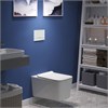 Комплект BERGES для монтажа  подвесного унитаза: инсталляция NOVUM525, кнопка S5 Soft Touch черная, унитаз FLOE Rimless, сиденье дюропласт Floe Slim SO, микролифт, быстросъем 043230 - фото 69684