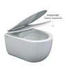 Комплект BERGES: инсталляция ATOM Line 410 кнопка черная Soft Touch, унитаз VENTAS, сиденье дюропласт Ventas Slim SO 043306 - фото 70233