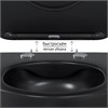Комплект BERGES для монтажа подвесного унитаза: инсталляция NOVUM525, кнопка L5 soft touch черный, унитаз Ventas Black, микролифт, быстросъем 043324 - фото 70401