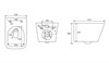Комплект BERGES: инсталляция АТОМ Line кнопка черная Soft Touch, унитаз FLOE S Rimless 51 см, сидение дюропласт Floe S Slim SO, микролифт, быстросъём 043345 - фото 70562