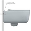 Комплект BERGES: инсталляция АТОМ Line кнопка белая, унитаз EGO XL Rimless, сидение дюропласт микролифт, быстросъём 043358 - фото 70702