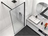 Душевая перегородка Walk-In HS VSW-1HS100CLB, 1000*2000, черный матовый, стекло прозрачное VSW-1HS100CLB - фото 75782