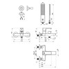 Смеситель Lemark Ursus LM7214BG для ванны с монолитным изливом LM7214BG - фото 75855