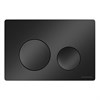 Кнопка смыва Balance, клавиши Circle, цвет черный матовый CN12-001MB - фото 76308