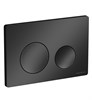 Кнопка смыва Balance, клавиши Circle, цвет черный матовый CN12-001MB - фото 76309