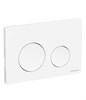 Кнопка смыва Balance, клавиши Circle, цвет белый глянцевый CN12-001W - фото 76312