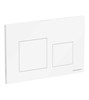 Кнопка смыва Balance, клавиши Square, цвет белый глянцевый CN12-002W - фото 76327