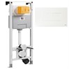 879235pKA01 Комплект: Инсталляция OLI 120 ECO Sanitarblock pneumatic+Панель слива KARISMA,бел., OLI 879235pKA01 - фото 76490