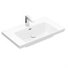 Villeroy&Boch Subway 3.0 Раковина 80х47х16.5см., 1 отв., подвесная, цвет: альпийский белый 4A708001 - фото 78467
