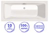 Fortuna 180x80 Прямоугольная ванна C-bath (Польша) CBQ017002 - фото 79401