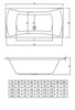 Talia 170x75 Прямоугольная ванна C-bath (Польша) CBQ004001 - фото 79774