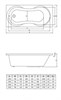 Salus 120x70 Прямоугольная ванна C-bath (Польша) CBQ006001 - фото 79828