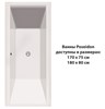 Poseidon 170x75 Прямоугольная ванна C-bath (Польша) CBQ008001 - фото 79910