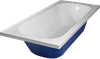 Galaxy 180x80 Прямоугольная ванна C-bath (Польша) CBQ016002 - фото 80019