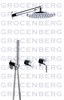 Душевой комплект Grocenberg GB5090CR Хром GB5090CR - фото 82159