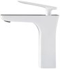 Cмеситель для раковины Grocenberg GB1001N Белый хром GB1001N-WC - фото 82238