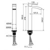 Cмеситель для раковины Grocenberg GB3007 Никель GB3007NK - фото 82336