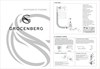 Полуавтоматический сливы-перелив для ванны Grocenberg GB240W Белый GB240W