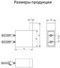 Крючок одинарный Grocenberg AC0017 (Черный матовый) AC0017BL - фото 83011