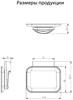 Настенный мыльница Grocenberg AC0058 (Никель) AC0058NK - фото 83168